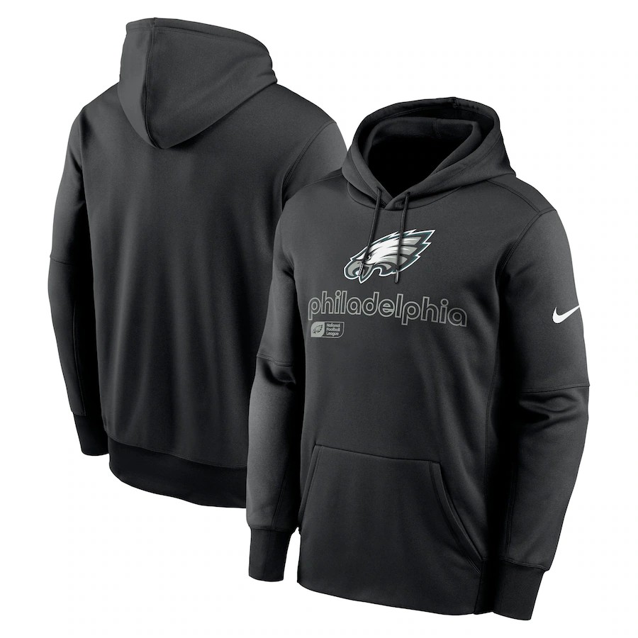 Men Philadelphia Eagles black style #23 NFL 2024 hoodie